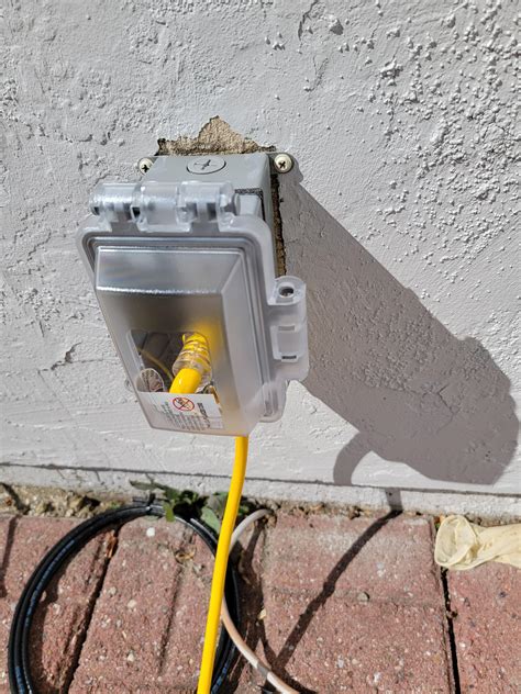 installing a junction box in stucco|stucco outlet box.